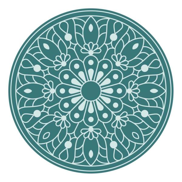 Spellbinders - Wachssiegel Stempel "Mandala" Waxs Seal Stamp
