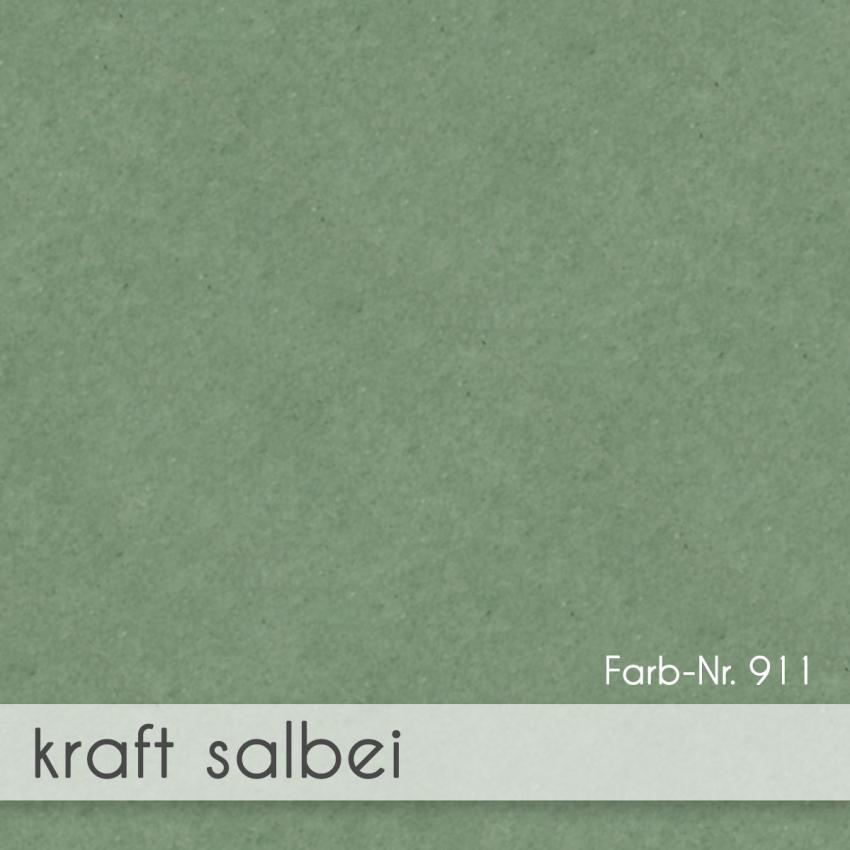 Passepartoutkarte rechteck 3-Fach DIN A6 in kraft salbei