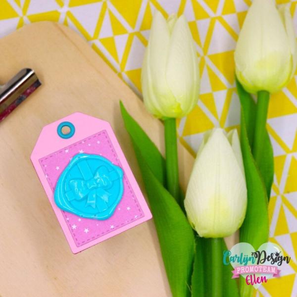 Carlijn Design - Wachssiegel Stempel "3D Strik" Wax Seal Stamp 47