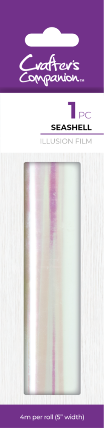 Crafters Companion - Bastelfolie "Seashell" Illusion Film