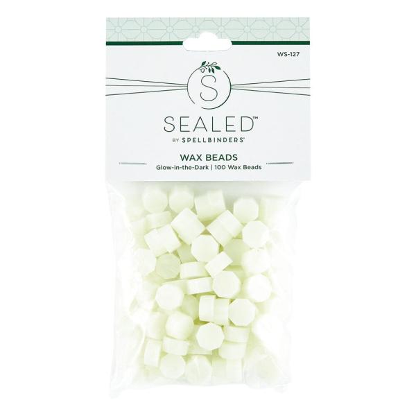 Spellbinders - Wachsperlen "Glow-in-the-Dark" Wax Beads 