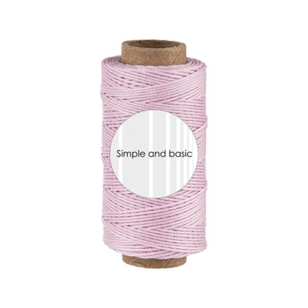 Simple and Basic - Garn "Pink Candyfloss" Polyester Thread 50m