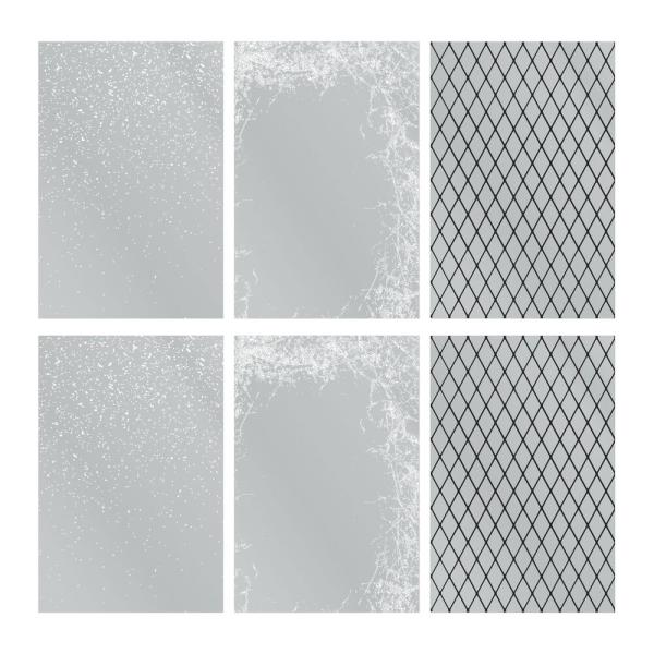 Tim Holtz - Idea Ology - Transparentpapier "Christmas" Transparencies Paper Pack - 6 Bogen 