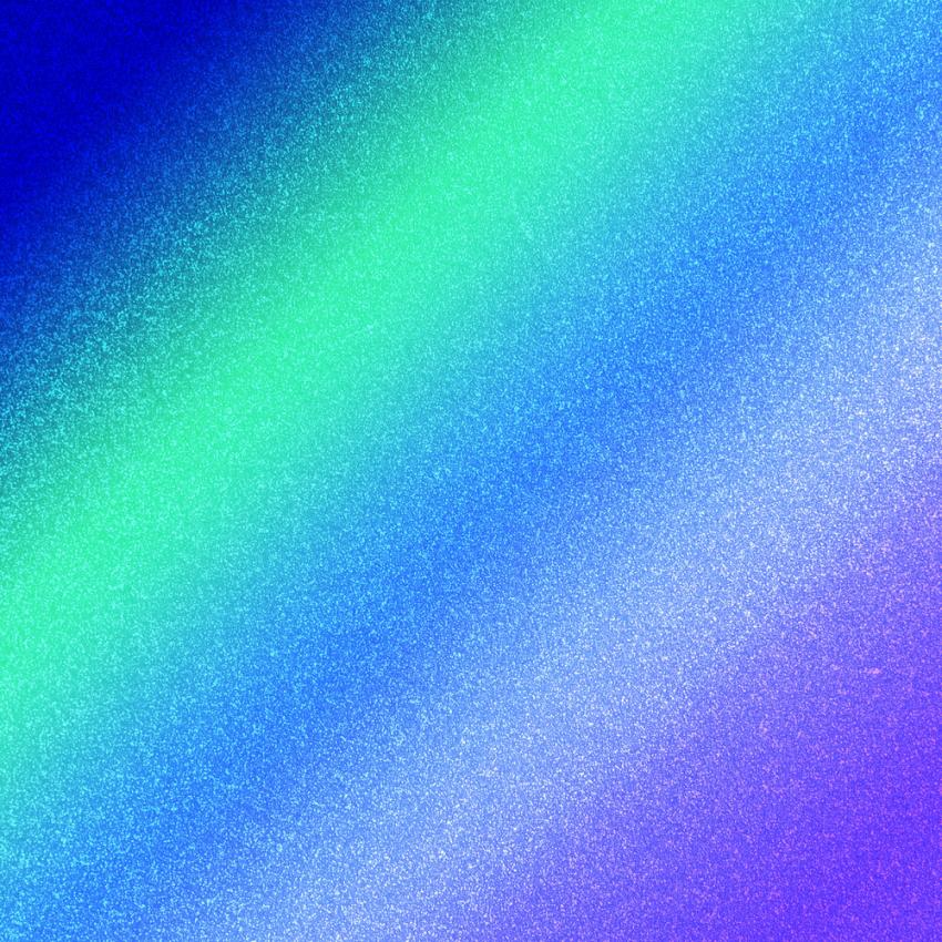 Crafters Companion - Glitzerkarton "Cool Tones" Ombre Glitter Pad 12x12 Inch - 24 Bogen 