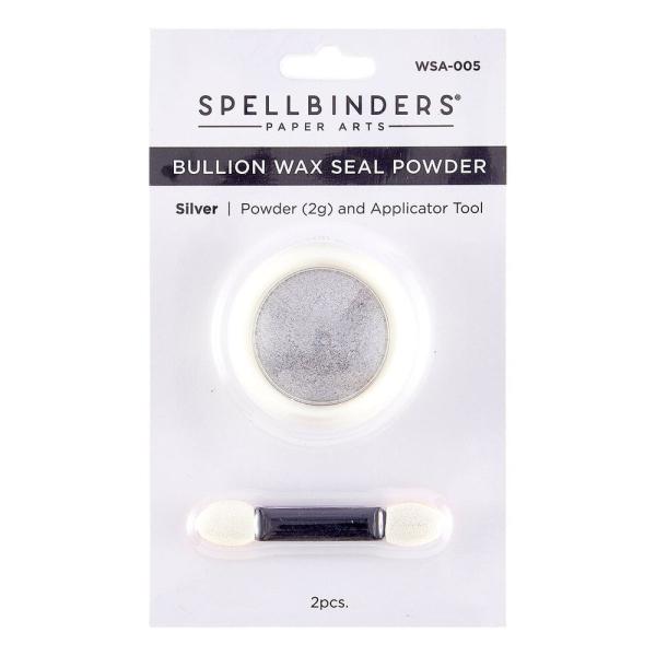 Spellbinders - Wachsiegel Puder "Silver Bullion" Wax Seal Powder