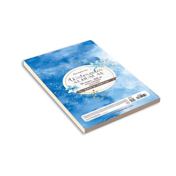 Stamperia - Aquarellblock - Watercolor A5 Album