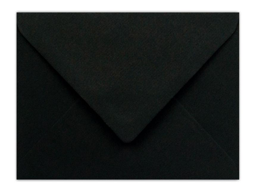 Briefumschlag DIN C6 90g/m² oF Nassklebung in struktur schwarz