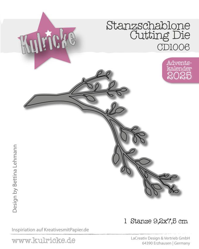 Kulricke Stanzschablone "Ast" Craft Die 