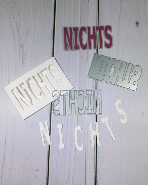 Kulricke Stanzschablone "Nichts Insert mit Aufleger" Craft Die