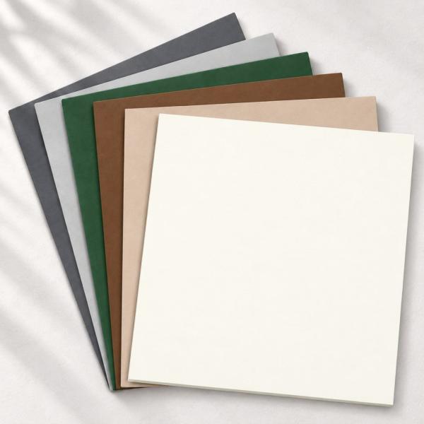 Farbkartonset 24 Bogen 12x12 "Naturfarben"