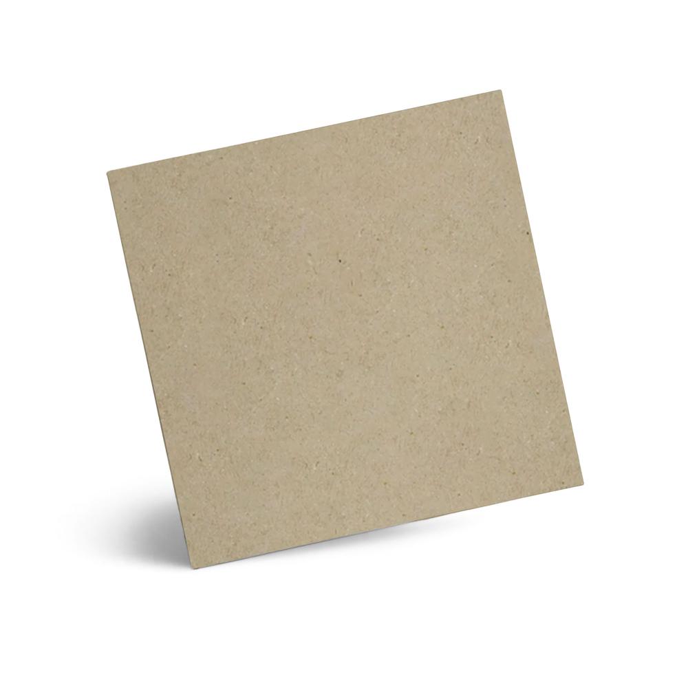 Karte - Einlegekarte 15x15 cm 220g/m² in kraft grau