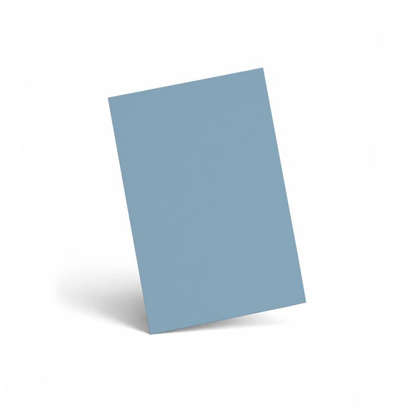Karte - Einlegekarte DIN A6 220g/m² in graublau