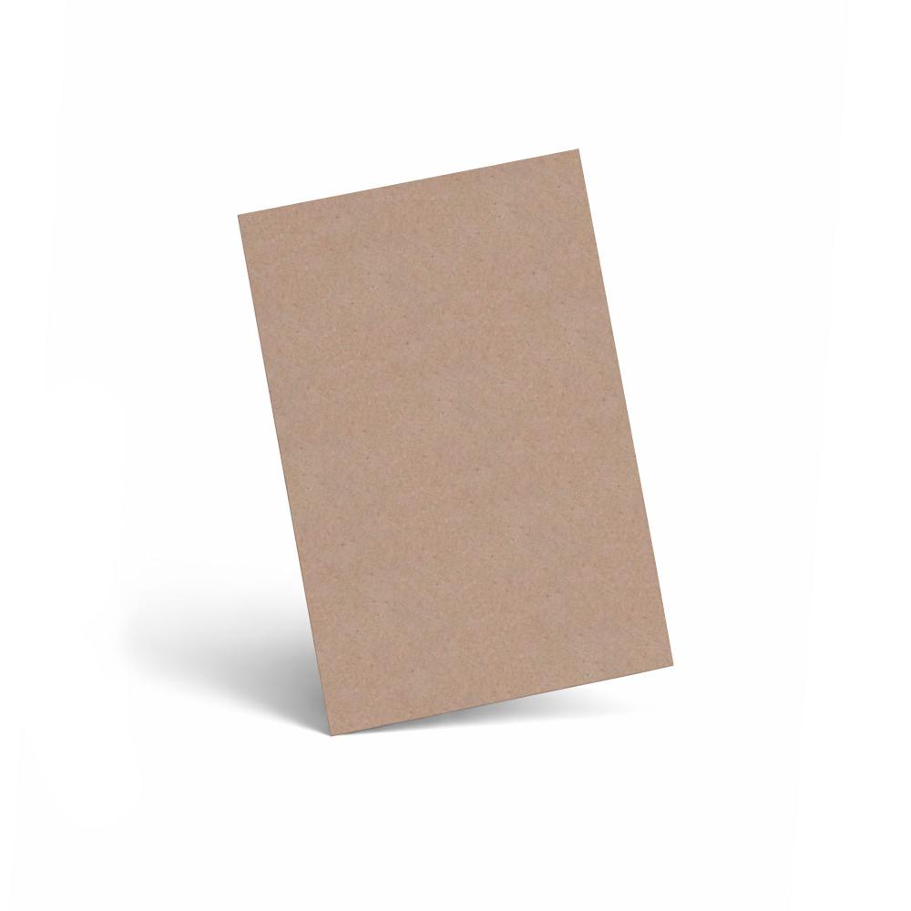 Karte - Einlegekarte DIN A6 220g/m² in kraft rosé
