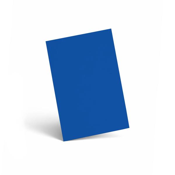 Karte - Einlegekarte DIN A6 220g/m² in royalblau
