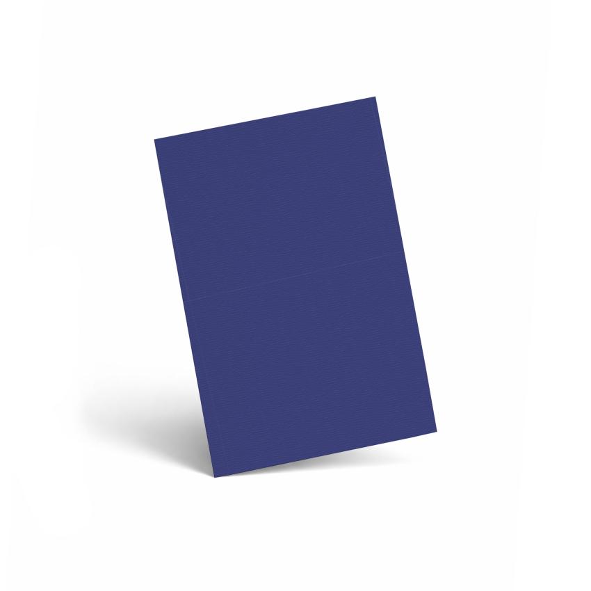 Karte - Einlegekarte DIN A6 210g/m² in struktur dunkelviolett