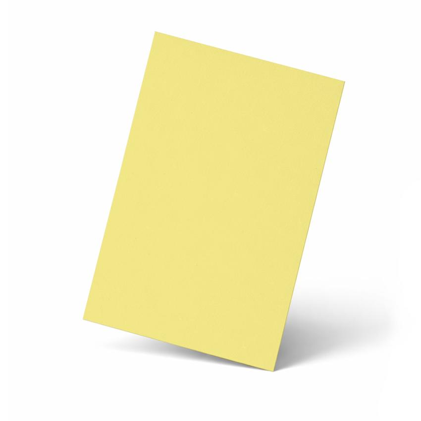 Karte - Einlegekarte DIN B6 240g/m² in gelb