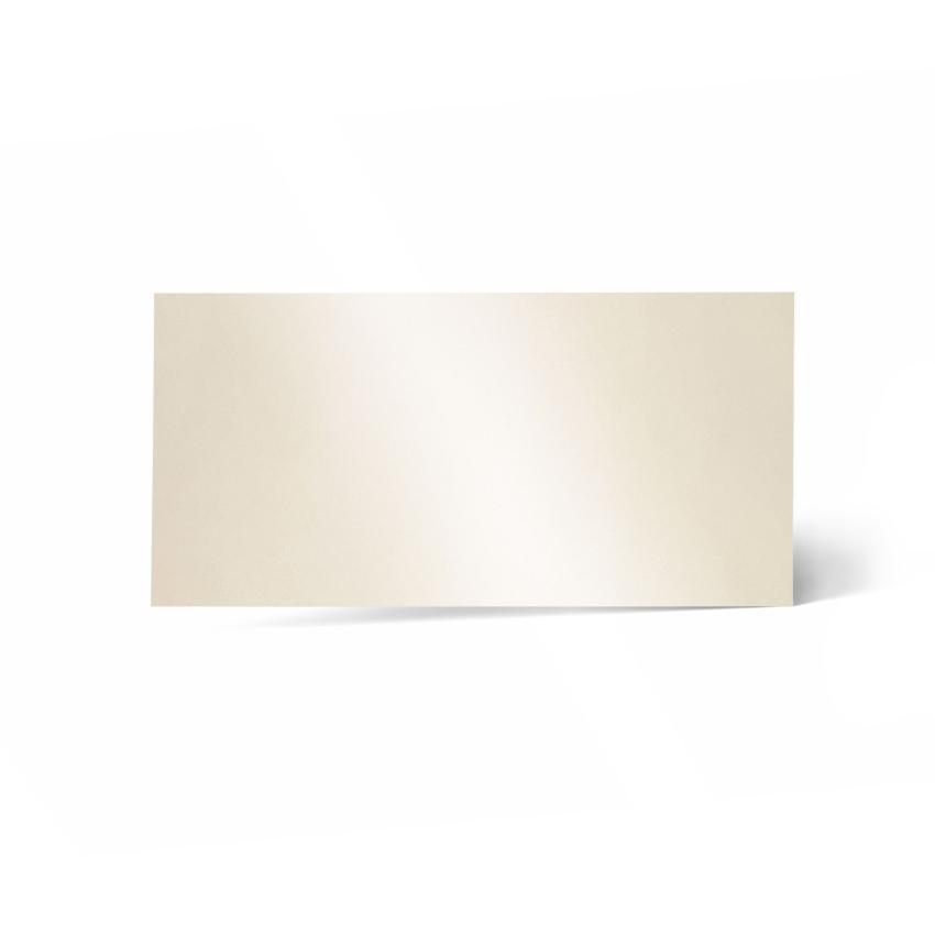 Karte - Einlegekarte DIN Lang 300g/m² in metallic champagner