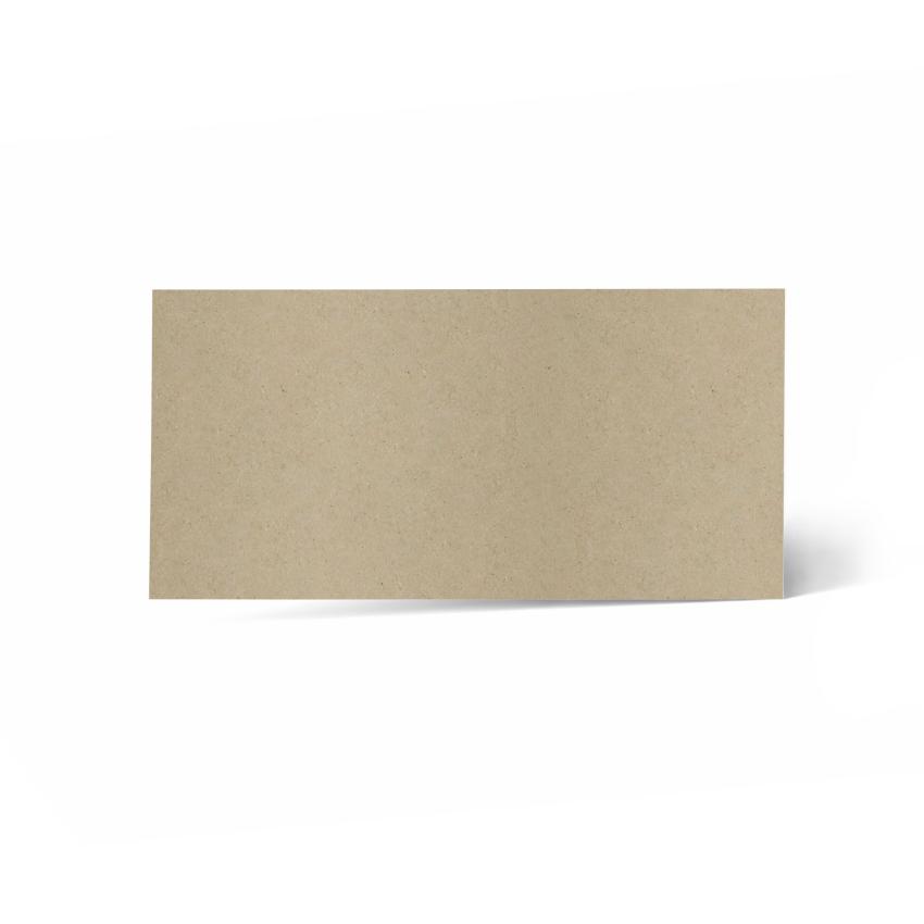 Karte - Einlegekarte DIN Lang 220g/m² in kraft grau