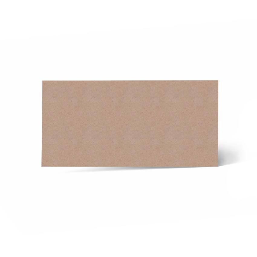 Karte - Einlegekarte DIN Lang 220g/m² in kraft rose