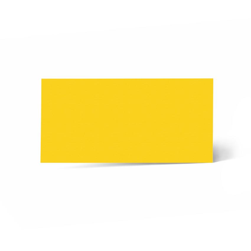 Karte - Einlegekarte DIN Lang 210g/m² in struktur honiggelb