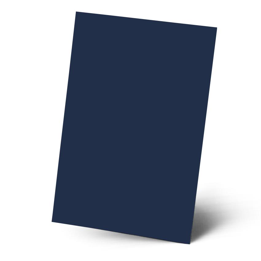 Karte - Einlegekarte DIN A5 240g/m² in nachtblau