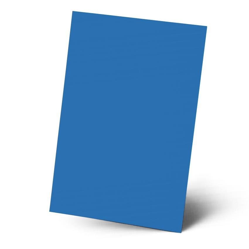 Karte - Einlegekarte DIN A5 240g/m² in pazifikblau