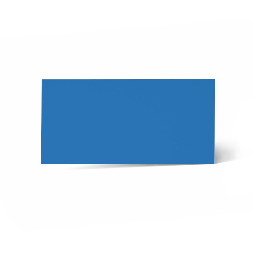 Karte - Einlegekarte DIN Lang 240g/m² in pazifikblau