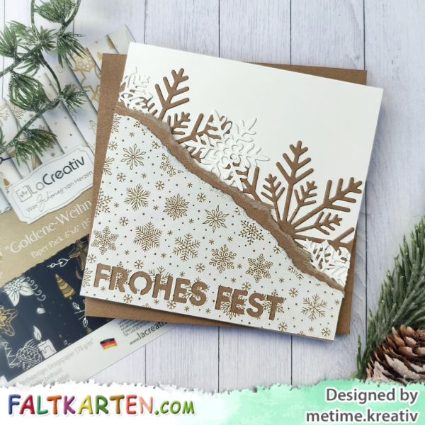 Kulricke Stanzschablone "Frohes Fest" Craft Die 