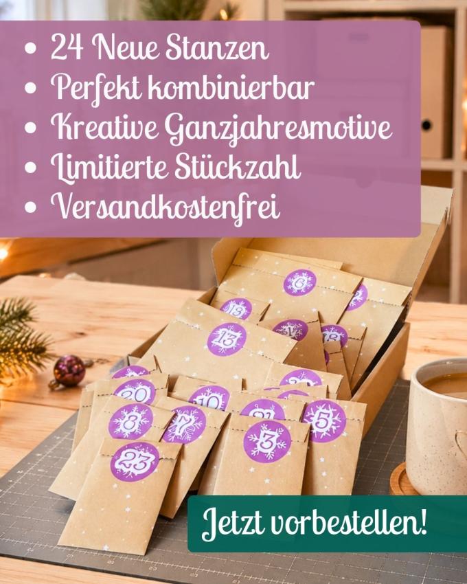 Kulricke Adventskalender STANZEN - 2026 Craft Die