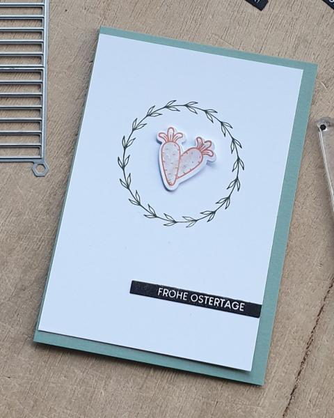 Kulricke Stempelset "Ostergruß" Clear Stamp