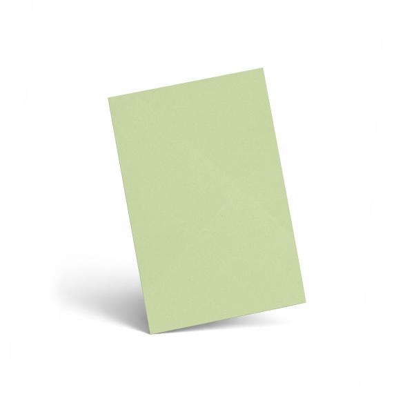 Karte - Einlegekarte DIN A6 250g/m² in recycling kiwi