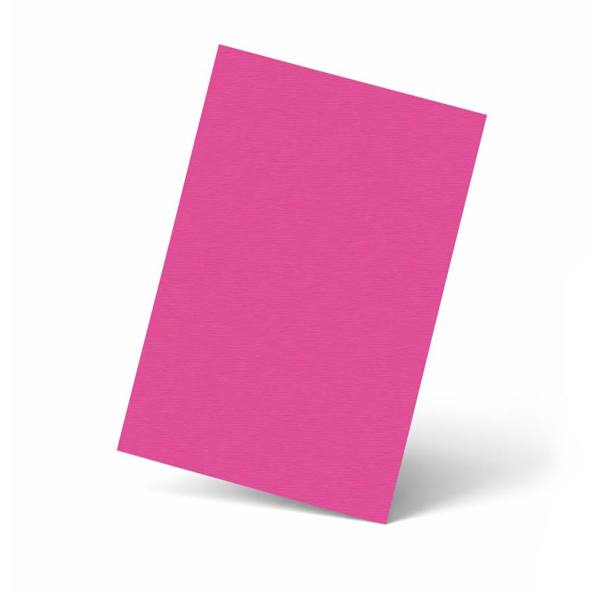 Karte - Einlegekarte DIN B6 220g/m² in struktur pink