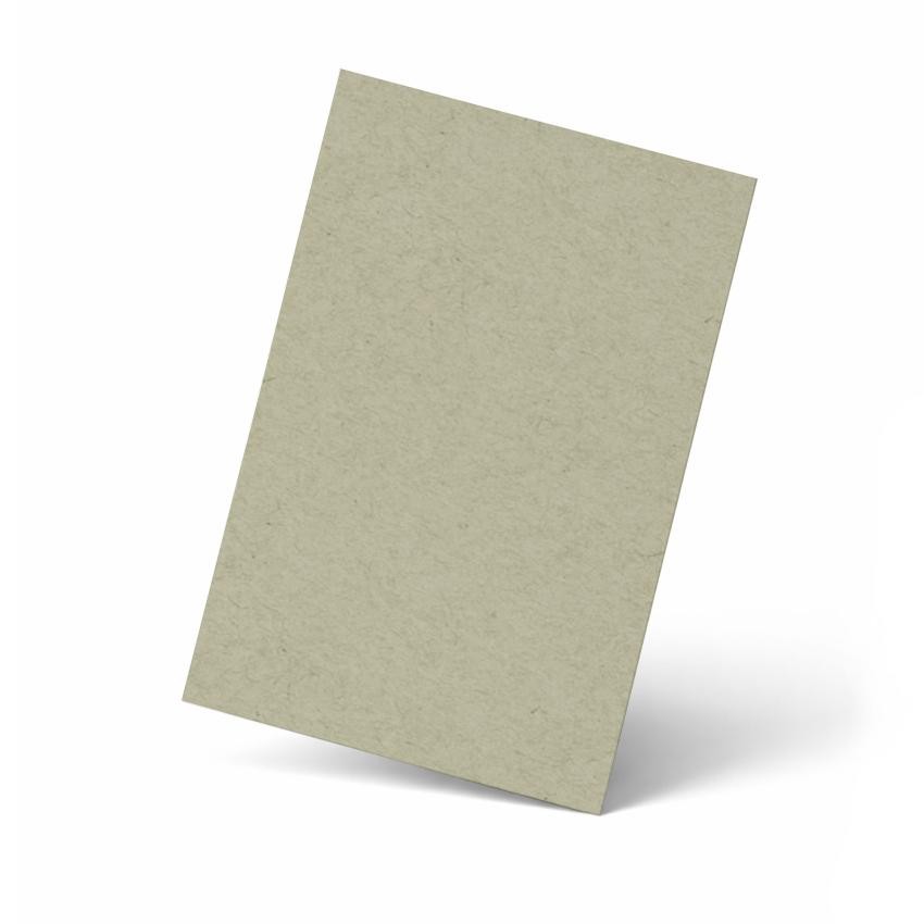 Karte - Einlegekarte DIN B6 220g/m² in kraft moosgrau