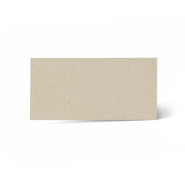 Karte - Einlegekarte DIN Lang 250g/m² in recycling kakao