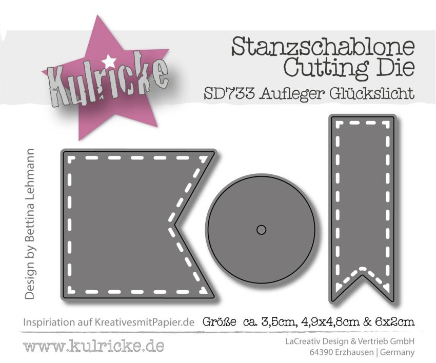 Kulricke Stanzschablone "Aufleger Glückslichter" Craft Die 