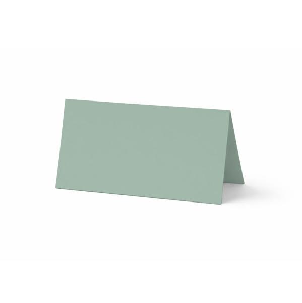 Tischkarte - Platzkarte 9 x 5 cm 220g/m² in eukalyptus