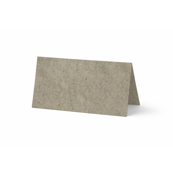 Tischkarte - Platzkarte 9 x 5 cm 250g/m² in recycling silphie