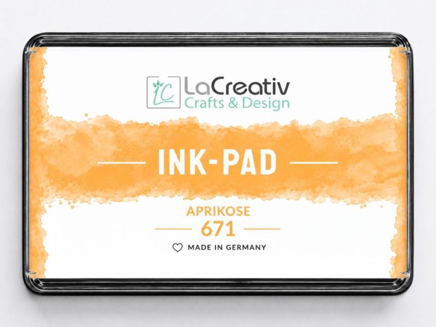 LaCreativ Ink-Pad – Stempelkissen aprikose