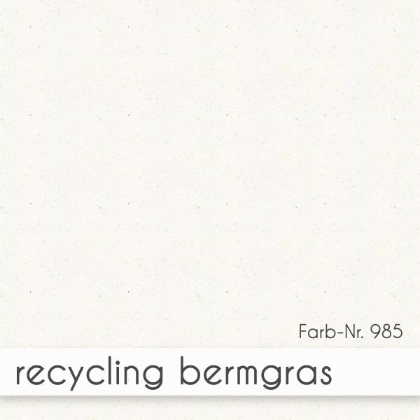 Altarfalz-Karte quadratisch (14,8x14,8cm) 250g/m² in recycling bermgras