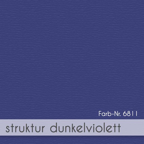 Trippelkarte - Leporello 210g/m² DIN B6 3-Fach in struktur dunkelviolett