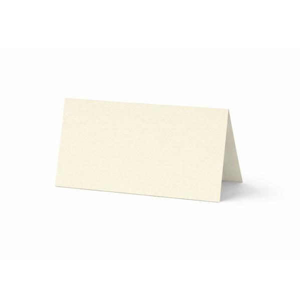 Tischkarte - Platzkarte 9 x 5 cm 220g/m² in struktur naturell