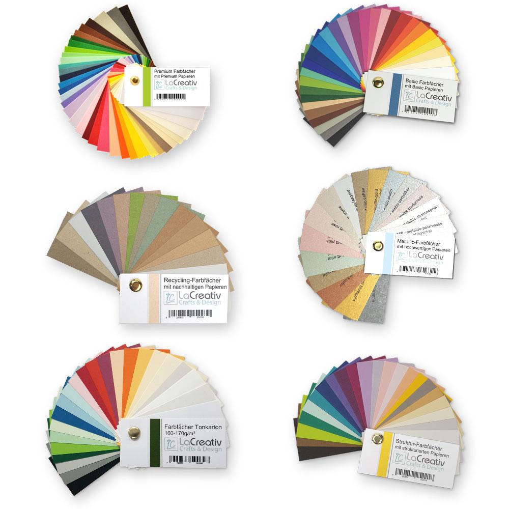 Farbfächer - Musterfächer "Komplett Set"