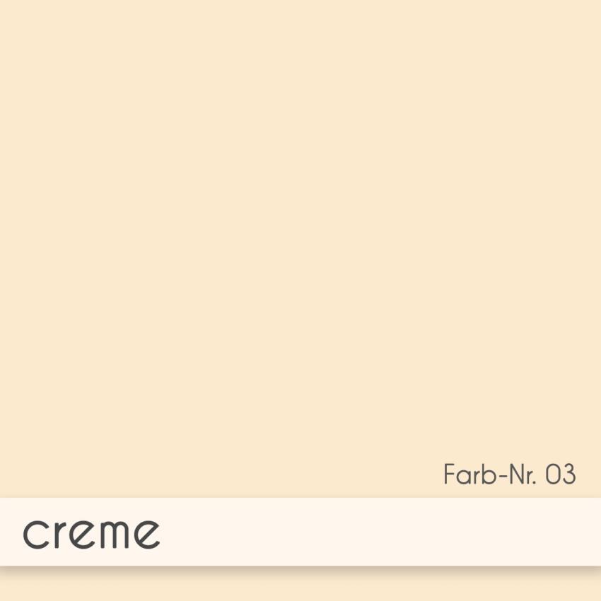 Passepartoutkarte rechteck 3-Fach DIN A6 in creme