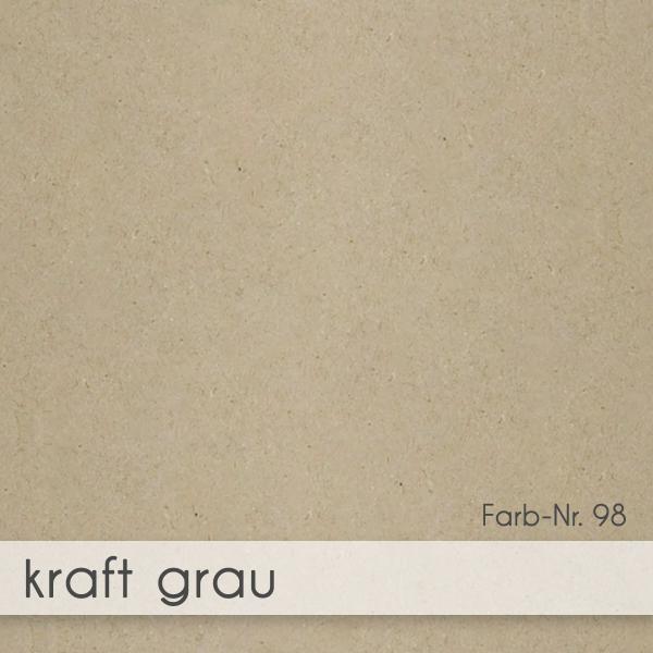 Karte - Einlegekarte DIN A6 220g/m² in kraft grau