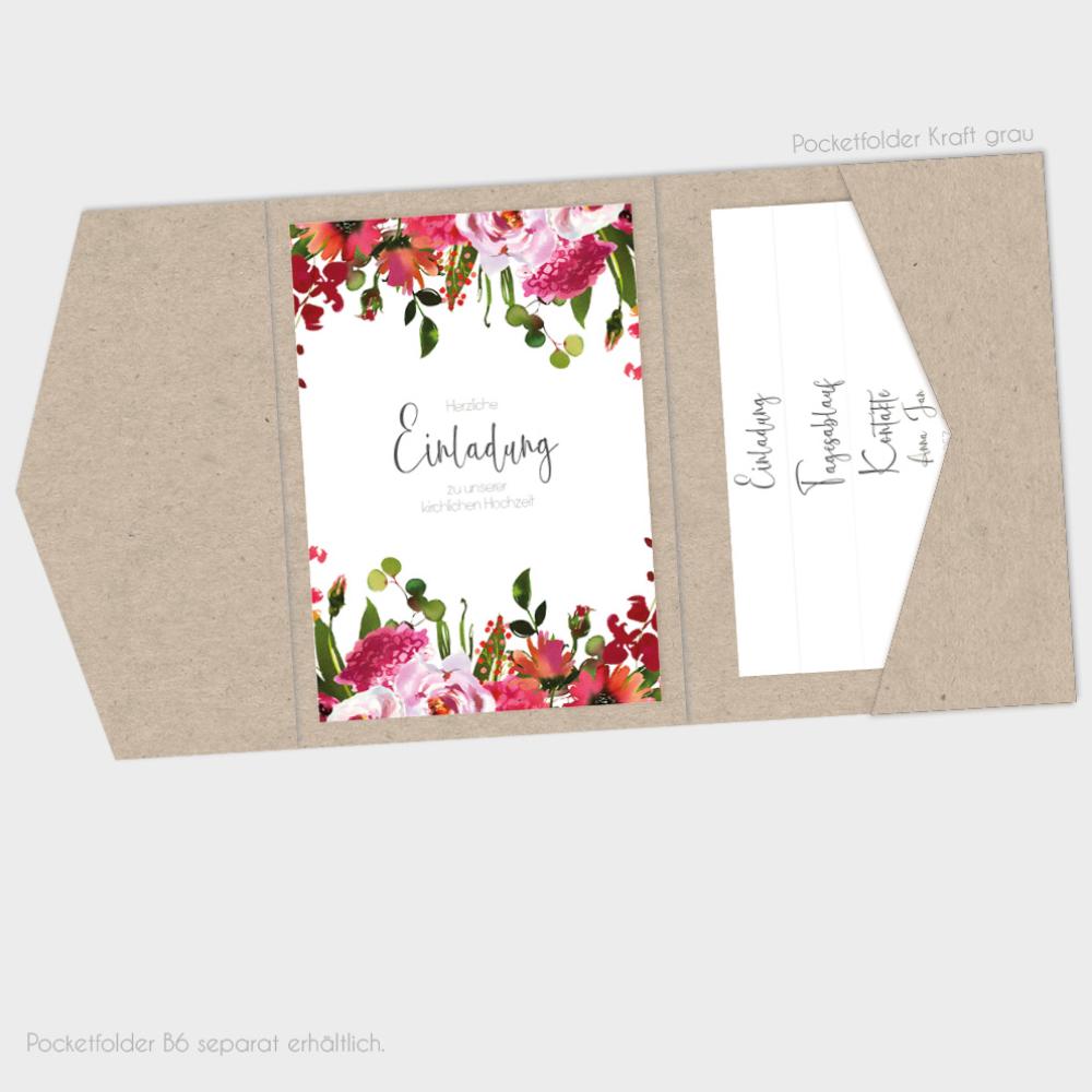 Einlegekarten-Bundle "Blush Pink" B6 | 2