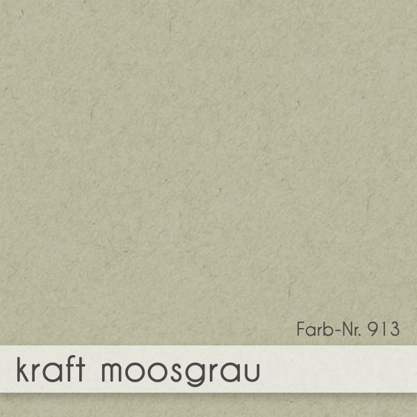 Karte - Einlegekarte DIN B6 220g/m² in kraft moosgrau