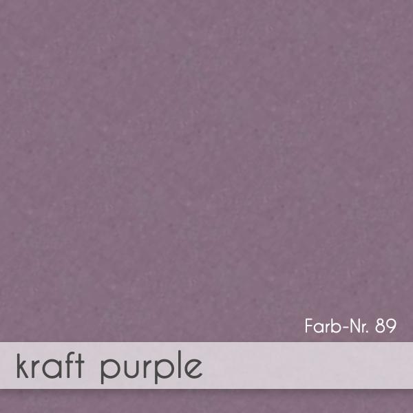 Karte - Einlegekarte DIN B6 220g/m² in kraft purple