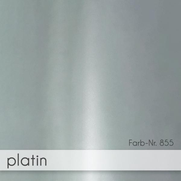 Faltkarte mit Briefumschlag DIN A5 in metallic platin
