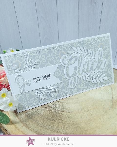 Kulricke Stanzschablone "Glück mit Schatten" Craft Die 