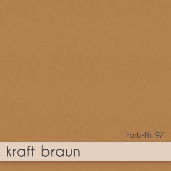 Karte - Einlegekarte DIN A6 220g/m² in kraft braun